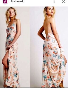 Free People Star Chasing Slip Maxi Dress